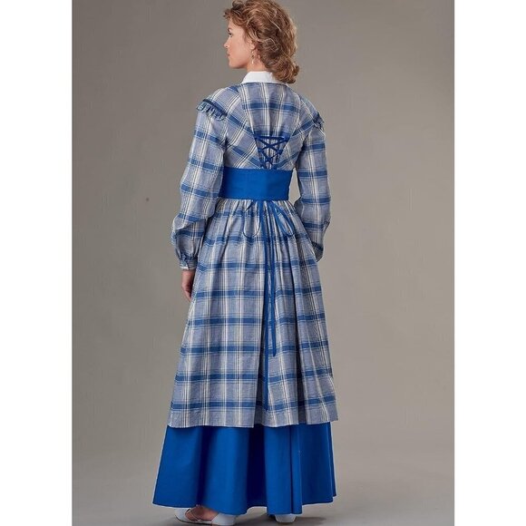 McCalls Sewing Pattern 8184 Costume Steampunk Adventurer Dress Misses Size 6-14 - Picture 6 of 7